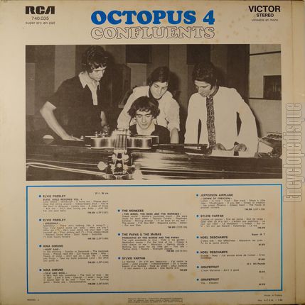 [Pochette de Confluents (OCTOPUS 4) - verso]