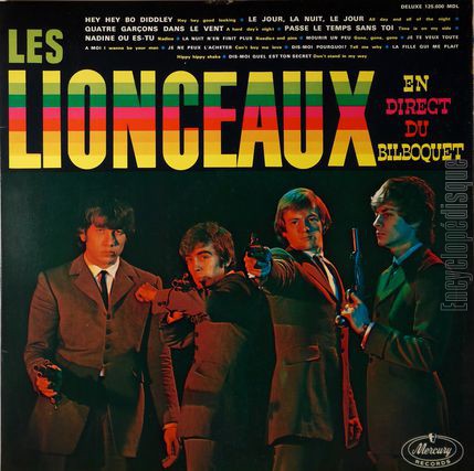 [Pochette de En direct du Bilboquet (Les LIONCEAUX)]