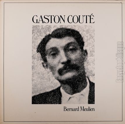 [Pochette de Gaston Cout (Bernard MEULIEN)]