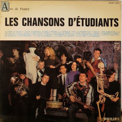 [Pochette de Les chansons d’tudiants (CHORALE DE L’UNIVERSIT LIBRE DE BRUXELLES)]