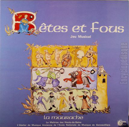 [Pochette de Btes et fous - jeu musical - (La MAURACHE (La Maitrise des Hauts-de-Seine))]