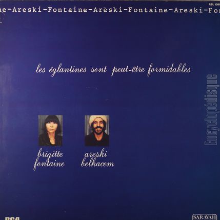 [Pochette de Les glantines sont peut-tre formidable (ARESKI et Brigitte FONTAINE)]