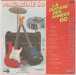 [Pochette de La guitare des annes 60 (MAGAZINE 60) - verso]