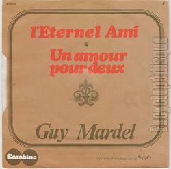 [Pochette de Un amour pour deux (Guy MARDEL) - verso]