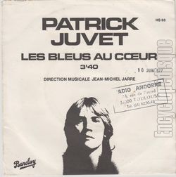 [Pochette de les bleus au cœur (Patrick JUVET)]