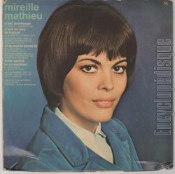 [Pochette de C’est dommage (Mireille MATHIEU) - verso]