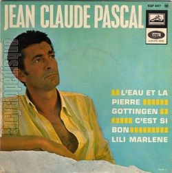 [Pochette de L’eau et la pierre (Jean-Claude PASCAL)]