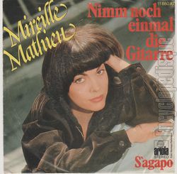 [Pochette de Nimm noch einmal die gitarre (Mireille MATHIEU)]