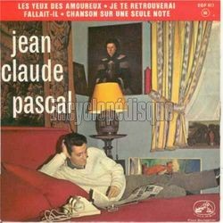 [Pochette de Les yeux des amoureux (Jean-Claude PASCAL)]