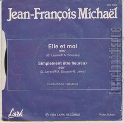 [Pochette de Elle et moi (Jean-Franois MICHAL) - verso]