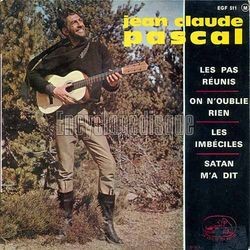 [Pochette de On n’oublie rien (Jean-Claude PASCAL)]