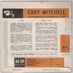 [Pochette de Rien qu’un seul mot (Satisfaction) (Eddy MITCHELL) - verso]