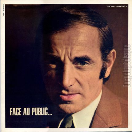 [Pochette de Face au public… (Charles AZNAVOUR)]