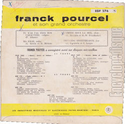 [Pochette de Tu n’as pas trs bon caractre (Franck POURCEL) - verso]