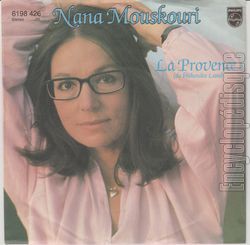 [Pochette de La Provence (Nana MOUSKOURI)]