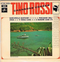 [Pochette de Chansons corses  Barcarole bastiaise  (Tino ROSSI)]