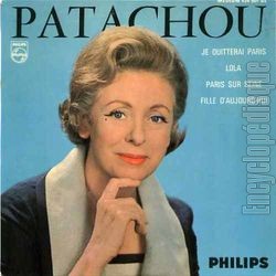 [Pochette de Je quitterai Paris (PATACHOU)]