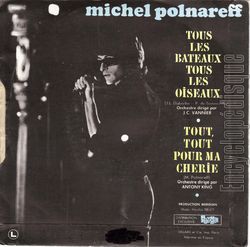 [Pochette de Tous les bateaux, tous les oiseaux (Michel POLNAREFF) - verso]