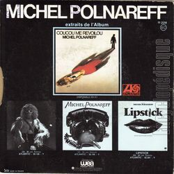 [Pochette de Une simple mlodie / J’ai tant de choses  dire (Michel POLNAREFF) - verso]