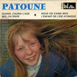 [Pochette de Quand j’aurais l’ge (PATOUNE)]