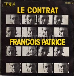 [Pochette de Le contrat (Franois PATRICE)]