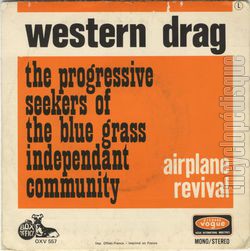 [Pochette de Western drag (The PROGRESSIVE SEEKERS OF THE BLUE GRASS INDEPENDANT COMMUNITY) - verso]