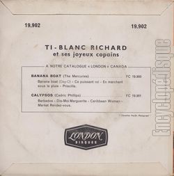 [Pochette de Le rve du diable (Ti-Blanc RICHARD) - verso]