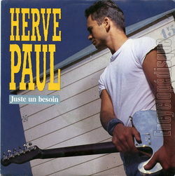 [Pochette de Juste un besoin (Herv PAUL)]