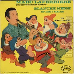 [Pochette de Blanche Neige et les 7 nains (Marc LAFERRIRE)]