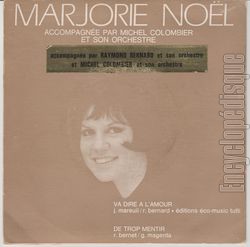 [Pochette de Va dire  l’amour (Marjorie NOL) - verso]