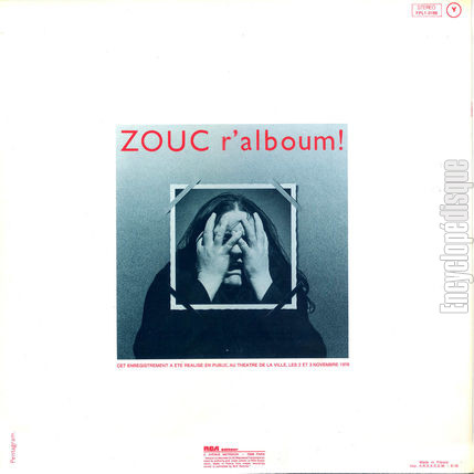 [Pochette de Zouc r’alboum ! (ZOUC) - verso]