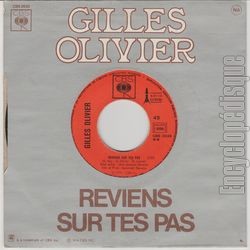 [Pochette de La faute aux photographes (Gilles OLIVIER) - verso]