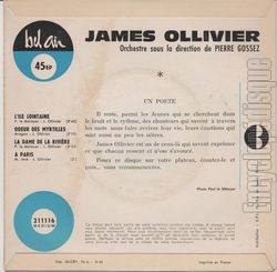 [Pochette de L’le lointaine (James OLLIVIER) - verso]