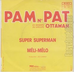 [Pochette de Super superman (PAM N’ PAT) - verso]