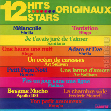 [Pochette de 12 Hits 12 Stars (COMPILATION)]