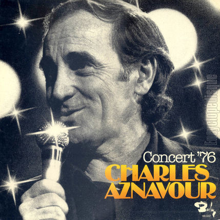 [Pochette de Concert’ 76 (Charles AZNAVOUR)]