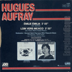 [Pochette de mile milia (Hugues AUFRAY) - verso]