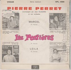 [Pochette de Les postires (Pierre PERRET) - verso]