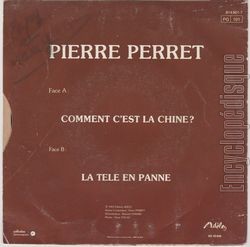 [Pochette de Comment c’est la Chine ? (Pierre PERRET) - verso]