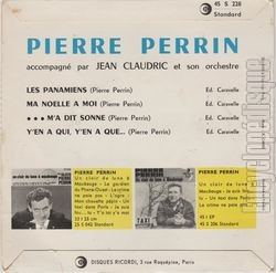 [Pochette de Les Panamiens (Pierre PERRIN) - verso]