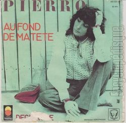 [Pochette de Au fond de ma tte (PIERRO) - verso]