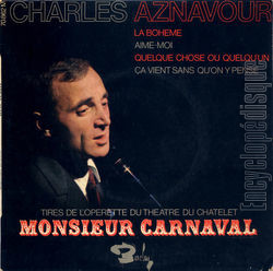 [Pochette de La bohme (Charles AZNAVOUR)]