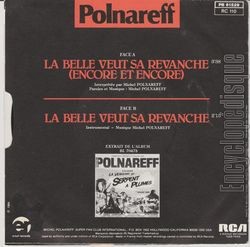 [Pochette de La belle veut sa revanche (encore et encore) (Michel POLNAREFF) - verso]