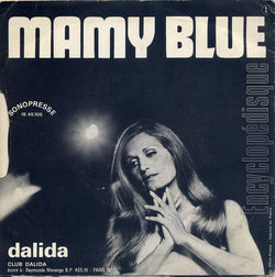 [Pochette de Mamy blue (DALIDA) - verso]