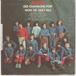 [Pochette de Des chansons pop (POPPYS) - verso]