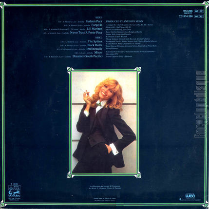 [Pochette de Never trust a pretty face (Amanda LEAR) - verso]