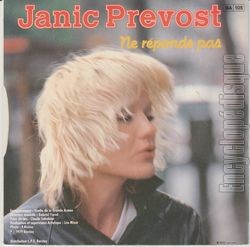 [Pochette de La cavale (Janic PRVOST) - verso]