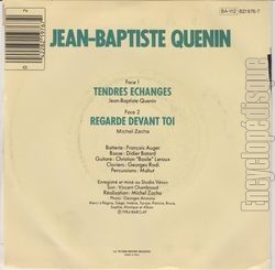 [Pochette de Tendres changes (Jean-Baptiste QUENIN) - verso]