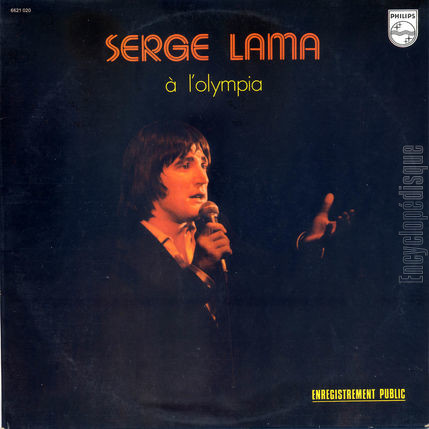 [Pochette de Serge Lama  l’Olympia (Serge LAMA)]