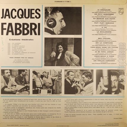 [Pochette de Jacques Fabbri chante (Jacques FABBRI) - verso]